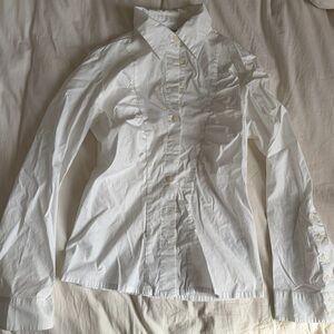 Guess White Buttoned Collared Shirt